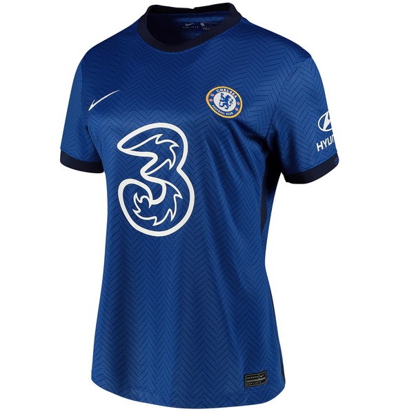 Camiseta Chelsea 1ª Kit Mujer 2020 2021 Azul